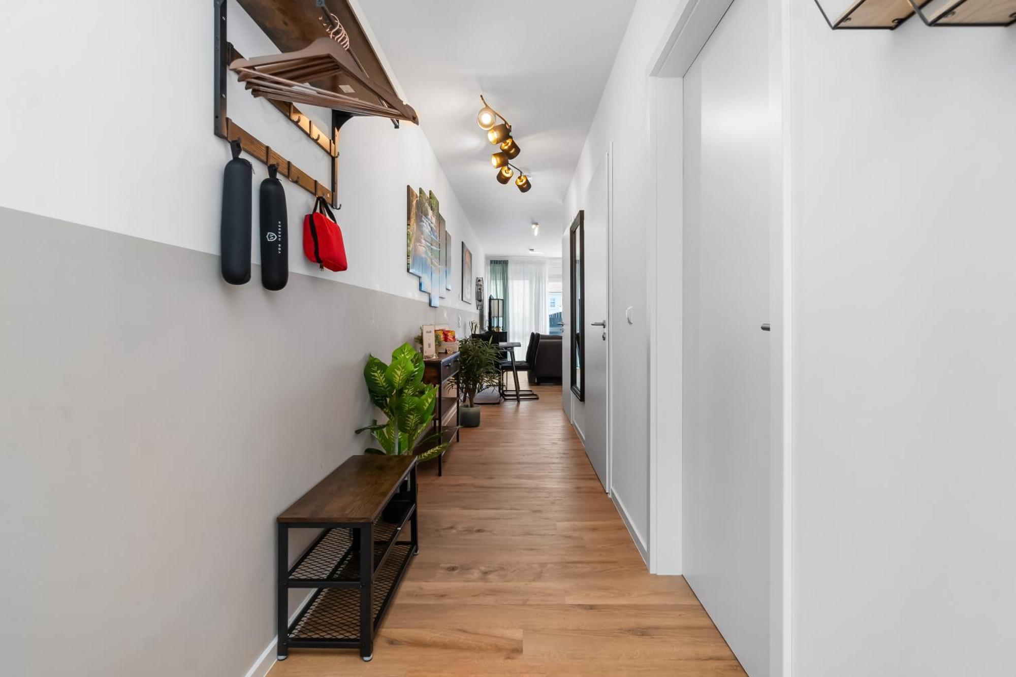 Design Luxus, Vollausstattung, Neubau, 30Min Hbf Leipzig 8, Naehe Flughfaen, Bmw, Dhl, Amazon Apartment Schkeuditz Ngoại thất bức ảnh