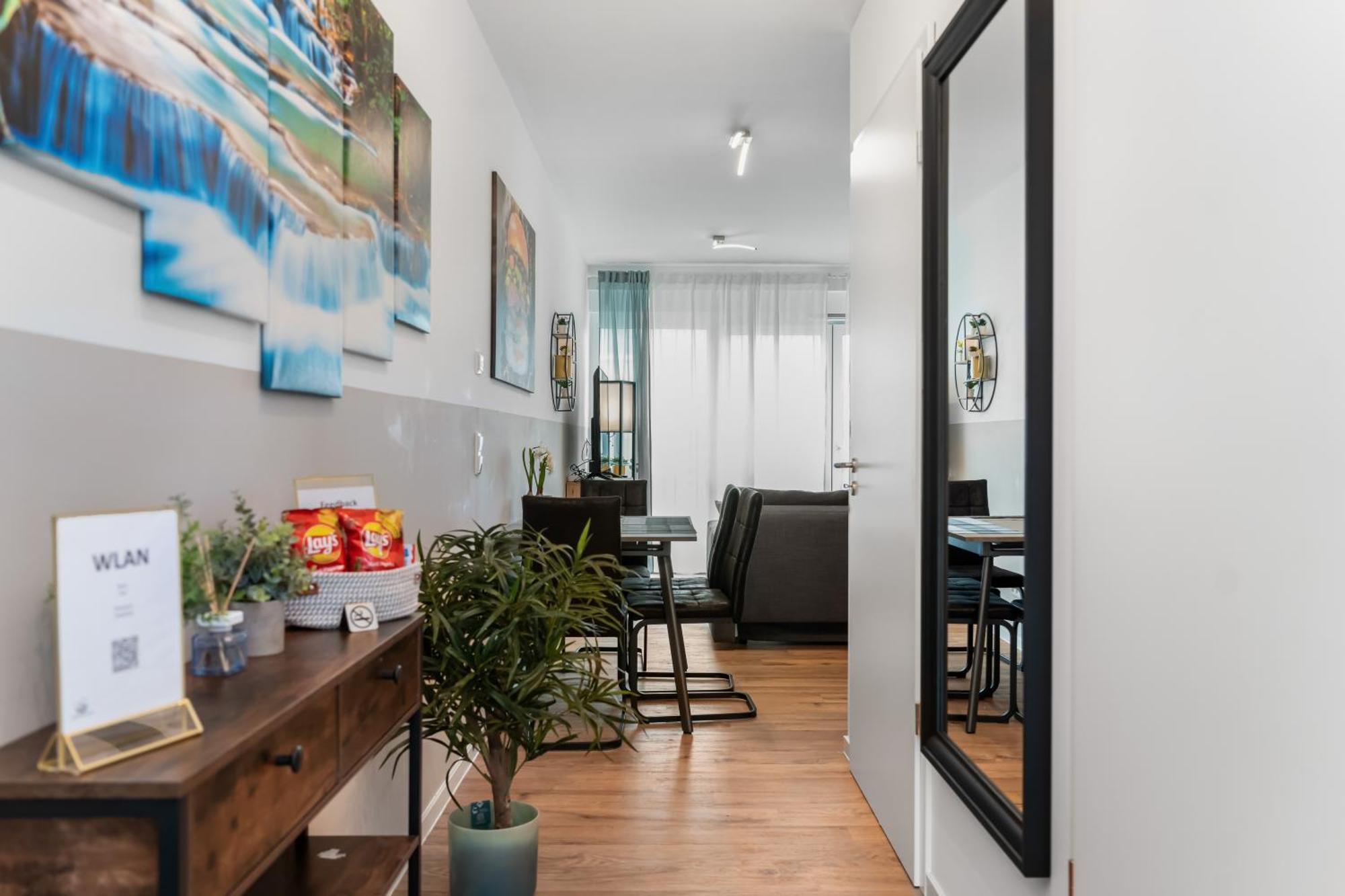 Design Luxus, Vollausstattung, Neubau, 30Min Hbf Leipzig 8, Naehe Flughfaen, Bmw, Dhl, Amazon Apartment Schkeuditz Ngoại thất bức ảnh